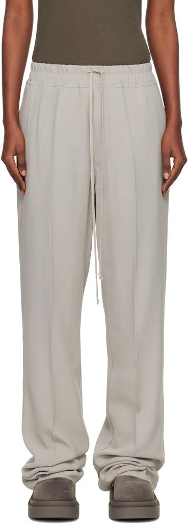 Rick Owens Off-White Concordians Dietrich Drawstring Trousers 1