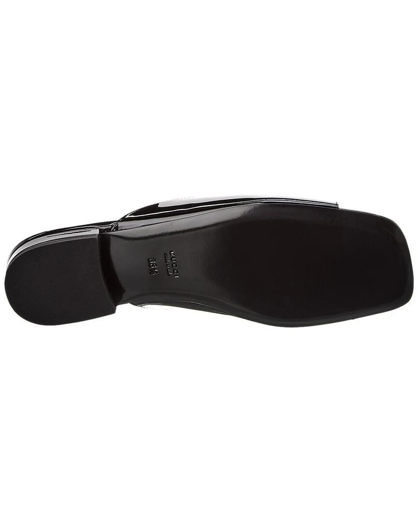 Gucci Double G Patent Slide Sandal 4