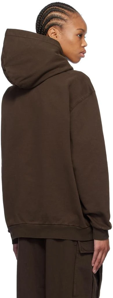 SKIMS Brown Boyfriend Fleece Hoodie 3
