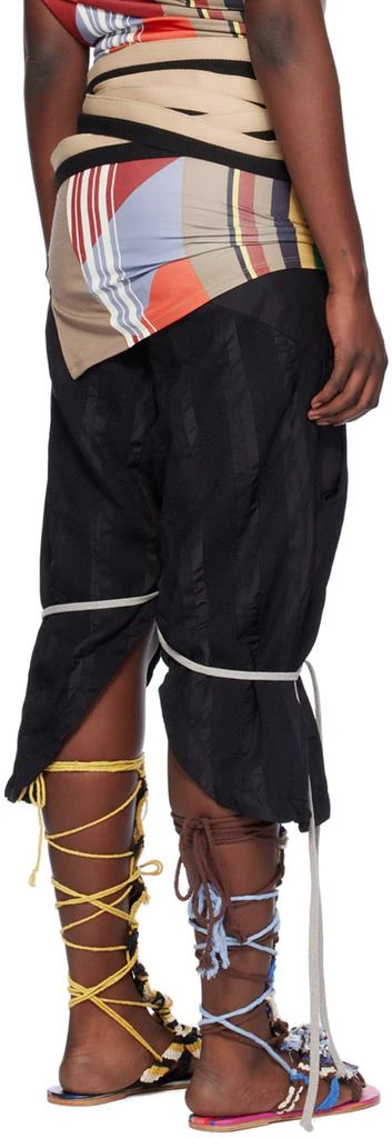 Diana Sträng Green 
Gray Paneled Belt 3