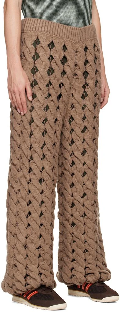 Isa Boulder Brown Basket Sweatpants 2