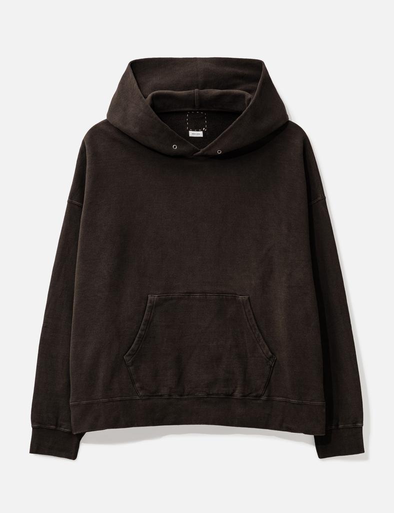 visvim AMPLUS SB KNIT HOODIE P.O. black Visvim Amplus SB Hoodie