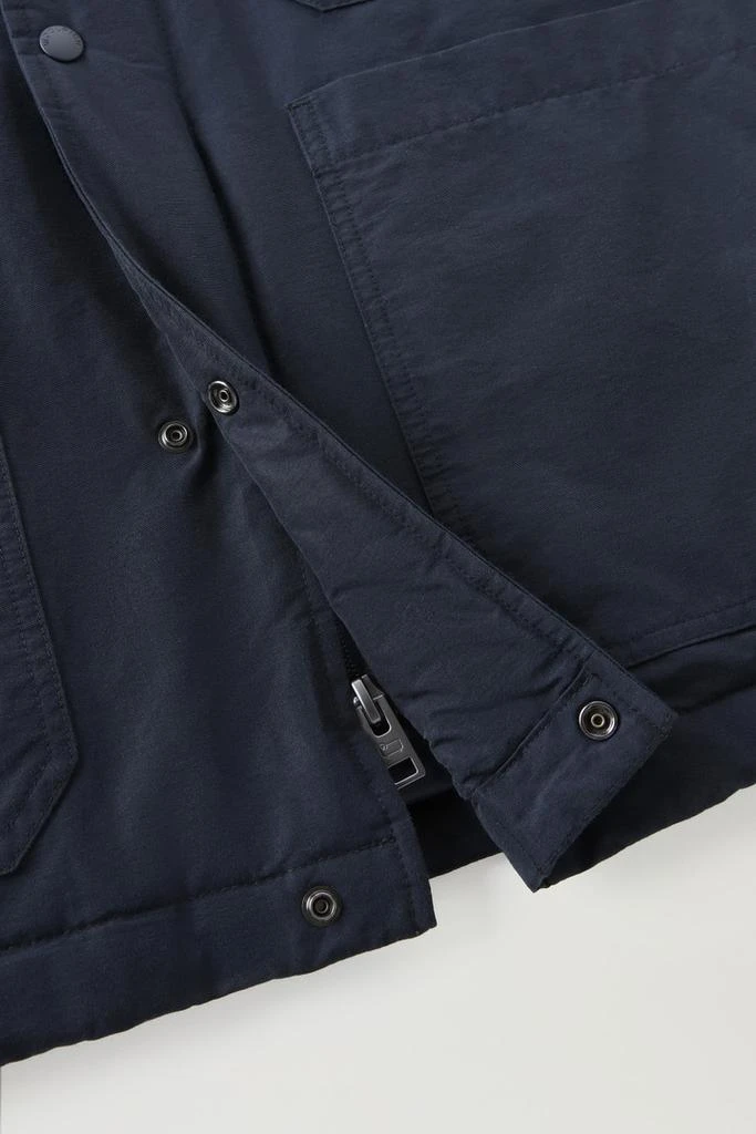 Woolrich Work Duster Jacket in Eco Ramar - Men - Red 4