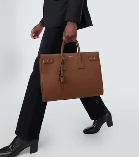 Yves Saint Laurent Sac De Jour Thin Large leather tote bag 3