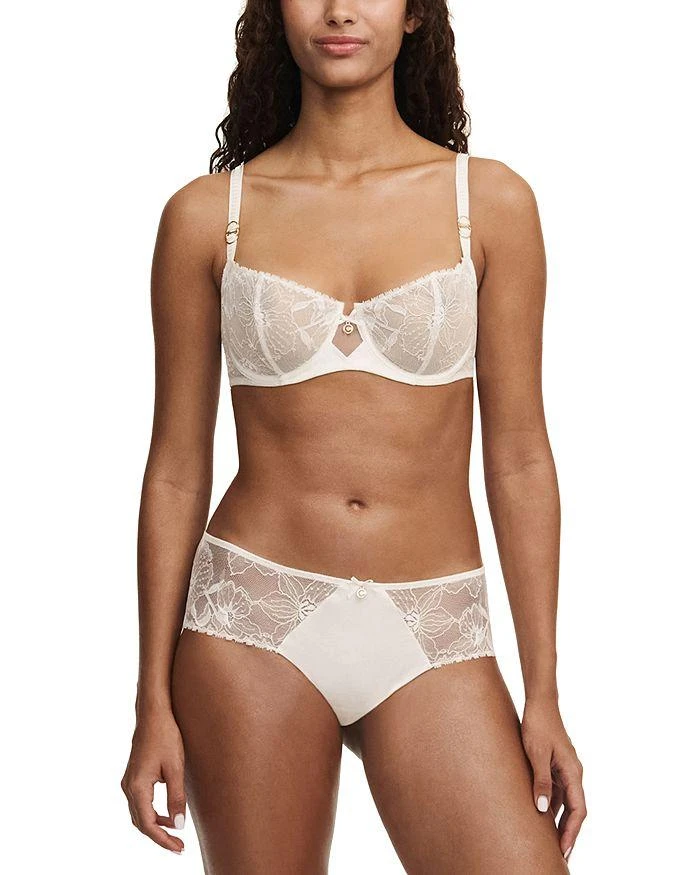 Chantelle Orchids Demi Half Cup Balconette Bra 4