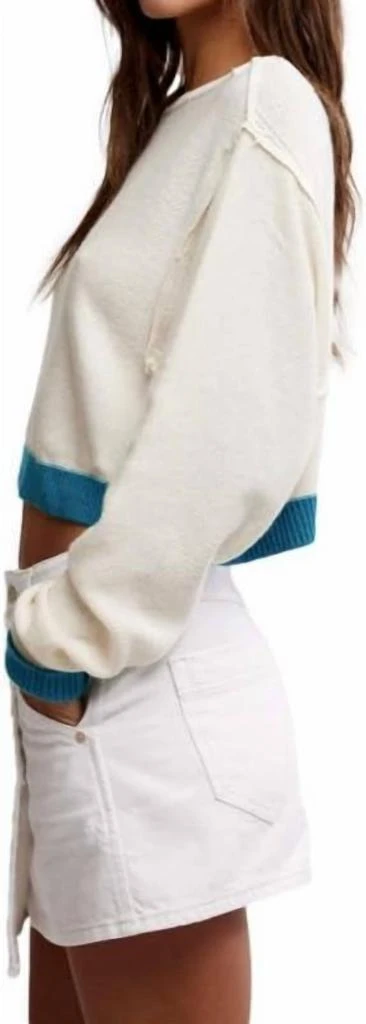 Free People Free People - INTO THE BLUE PULLOVER SWEATER 2