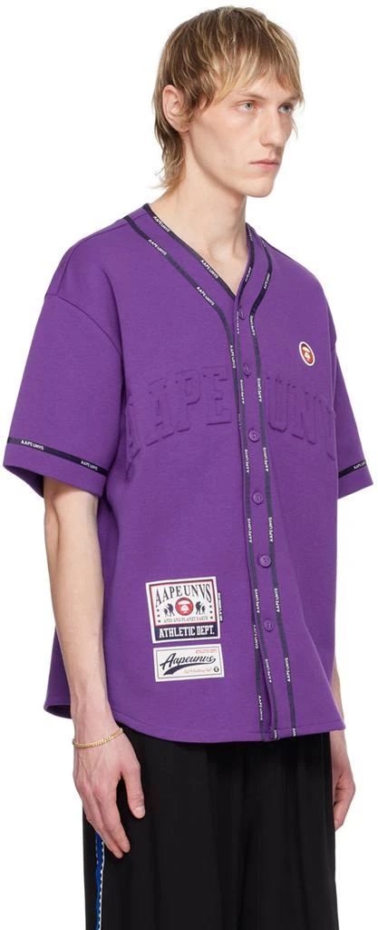 AAPE by A Bathing Ape Purple Patch Shirt 2