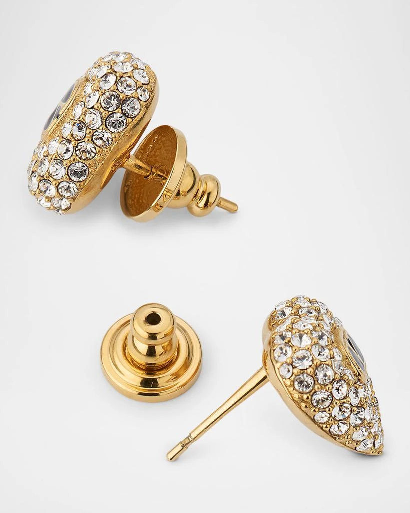 Valentino Coeur Royal Earrings in Metal, Enamel and Swarovski® Crystals 4