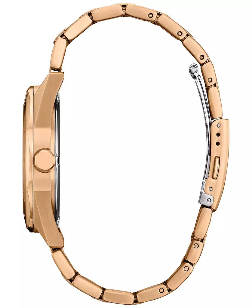 Citizen Eco-Drive Men's Weekender Sport Rose Gold-Tone Stainless Steel Bracelet Watch 41mm