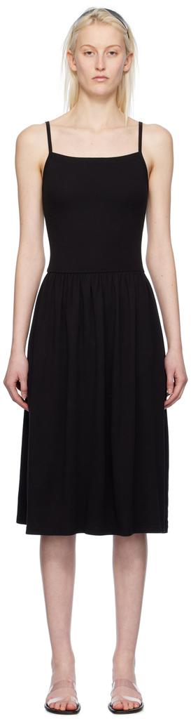 Gil Rodriguez Black LaPointe Midi Dress