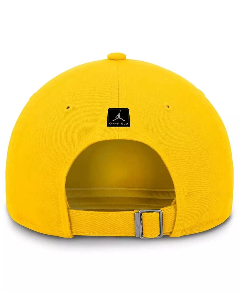 Jordan Men's Maize Michigan Wolverines Club Tri-Glide Adjustable Hat 4