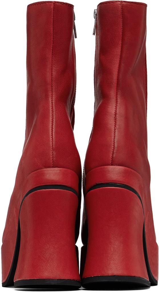 Eckhaus Latta Red Climax Boots