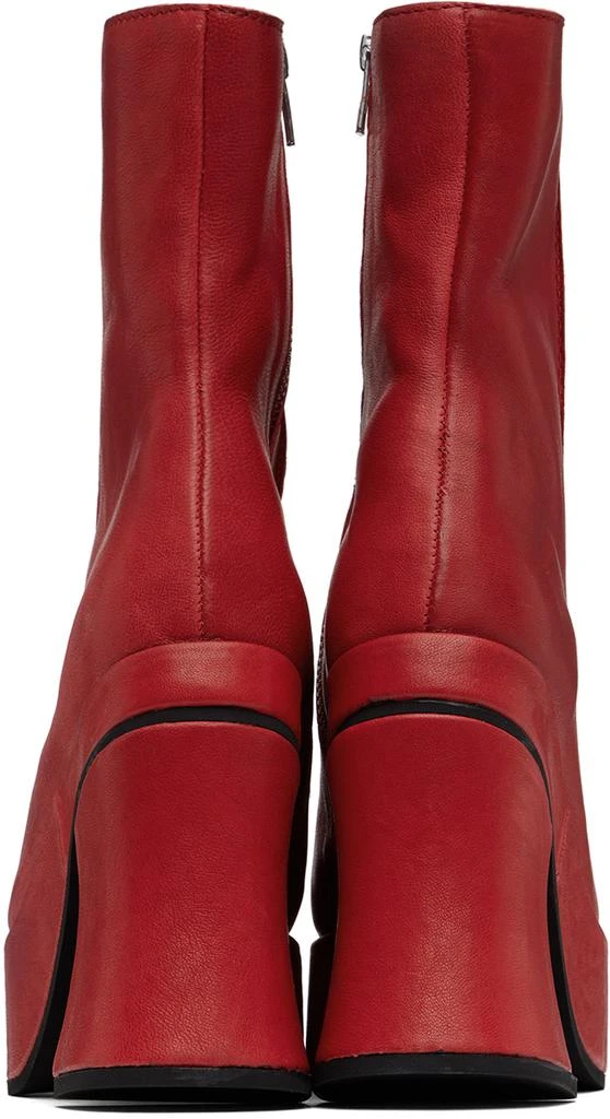 Eckhaus Latta Red Climax Boots 2