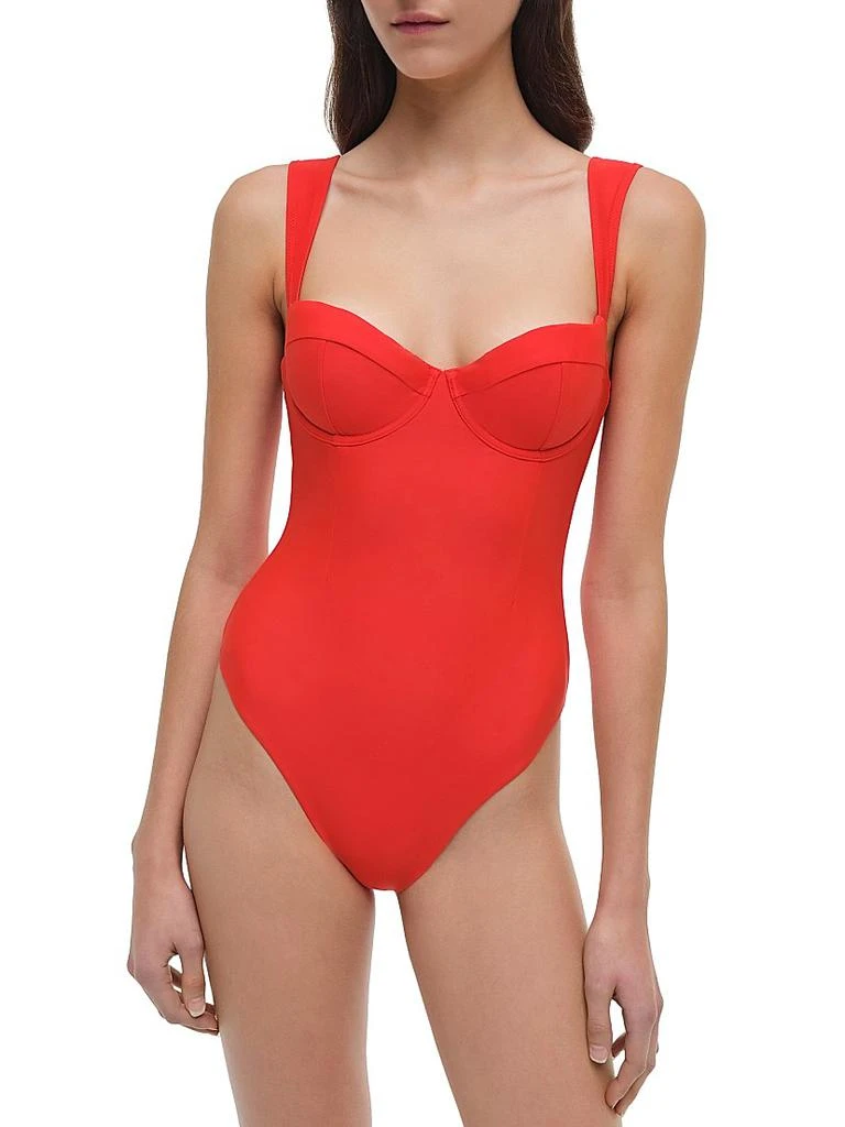 SIMKHAI Kyle One-Piece Swimsuit 1