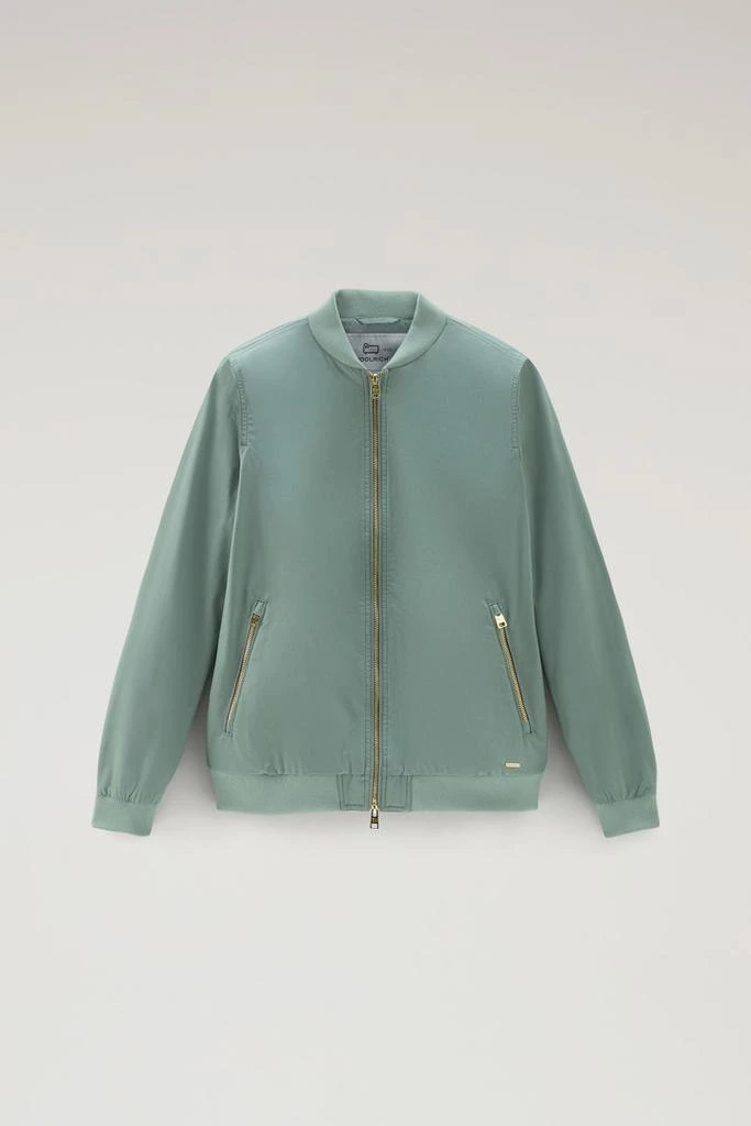 Woolrich Charlotte Bomber in Urban Touch - Women - Blue 5