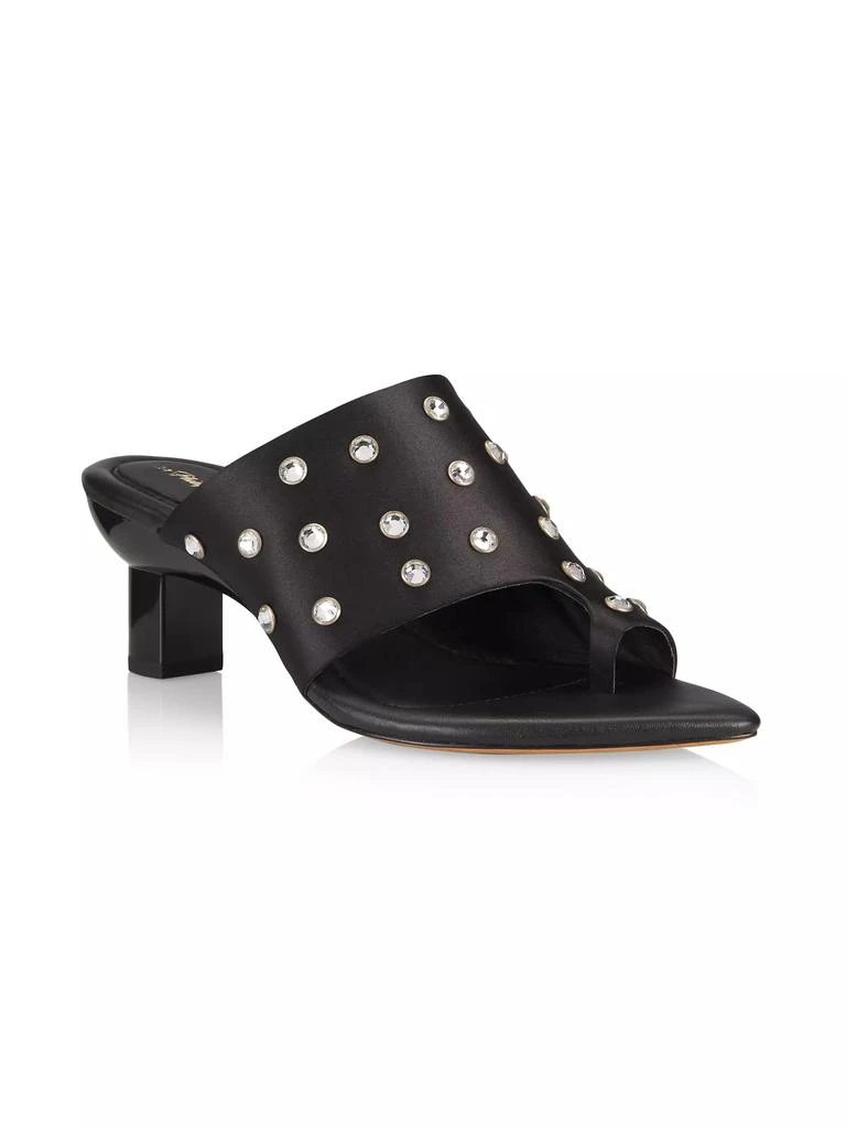 3.1 Phillip Lim Verona Embellished Satin Sandals 2