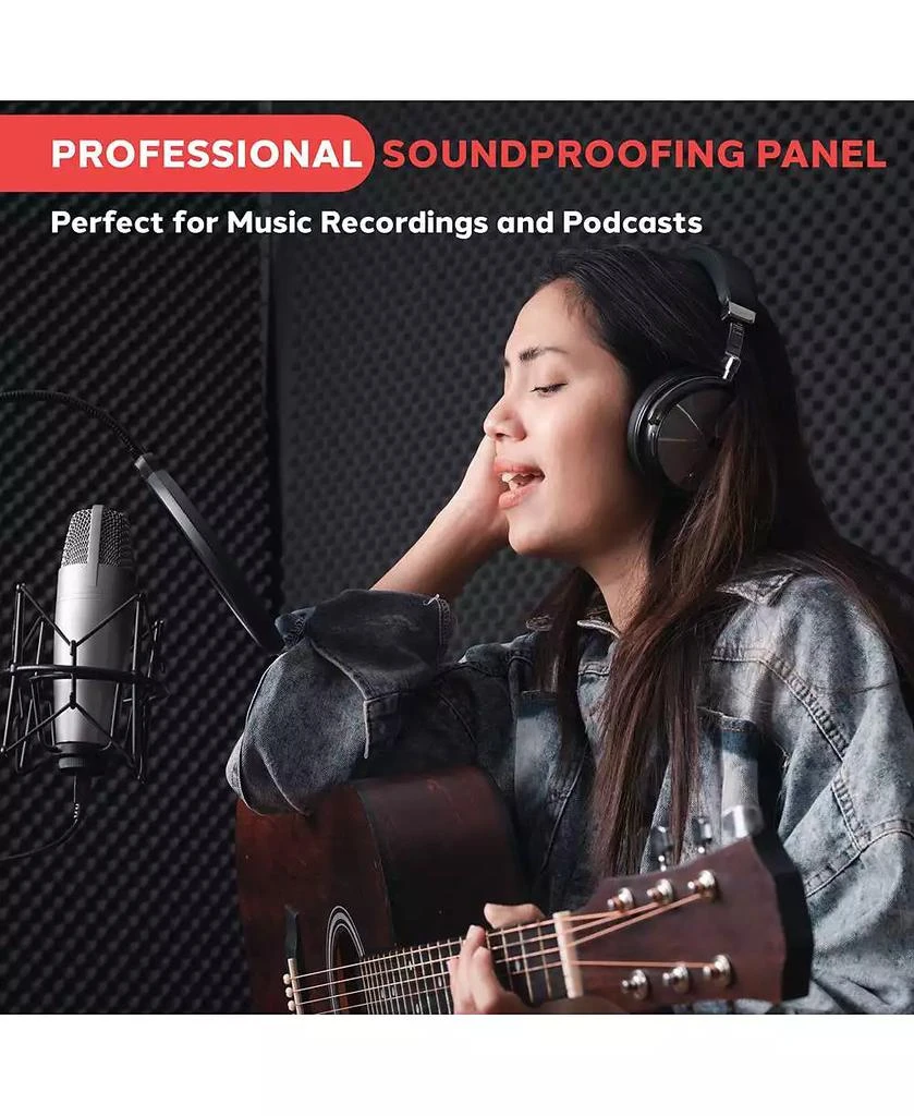 Pyle – Acoustic Isolation Absorber Shield with Adjustable Stand 2