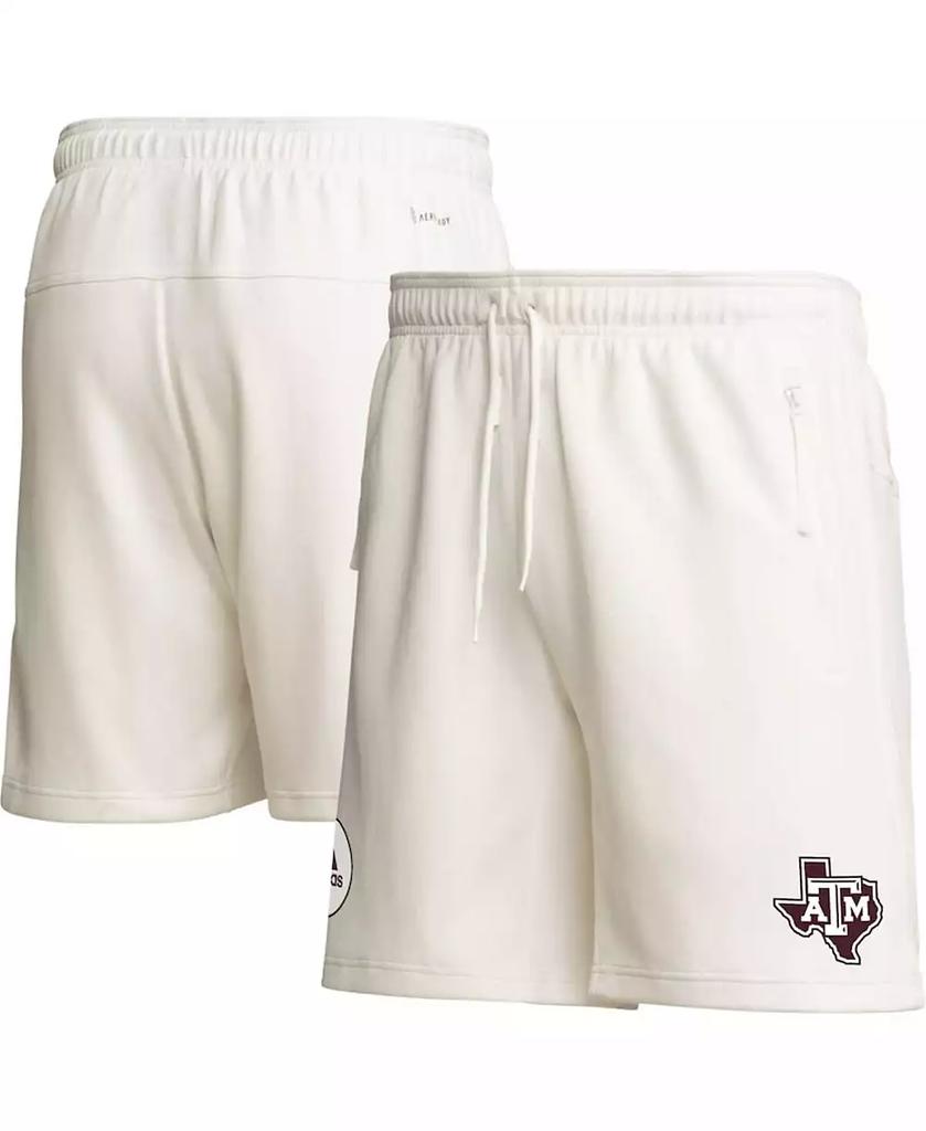 Adidas Men's Cream Texas A&M Aggies Zero Dye AEROREADY Shorts