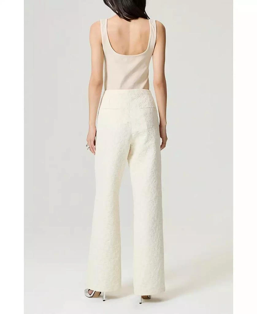 NOCTURNE Women
s Contrast Fabric Detailed Pants 4