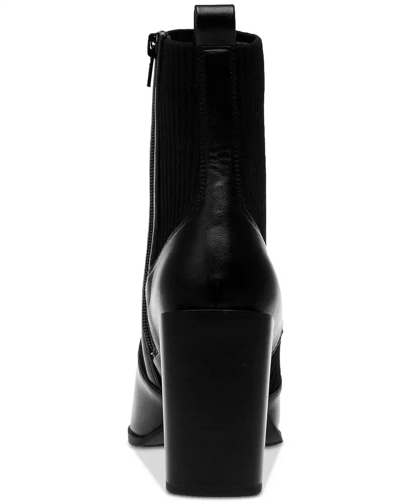 Wild Pair Trinityy Pointed-Toe Pull-On Knit Dress Booties, Created for Macy's 9