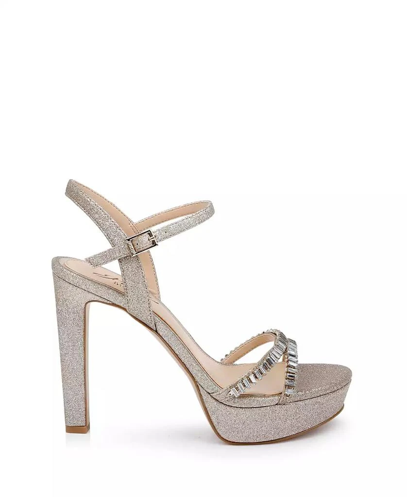 Badgley Mischka Women's Gallant Platform Evening Sandals 2