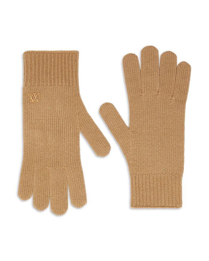 Weekend Max Mara Weekend Accessori 2 Camel Cashmere Gloves