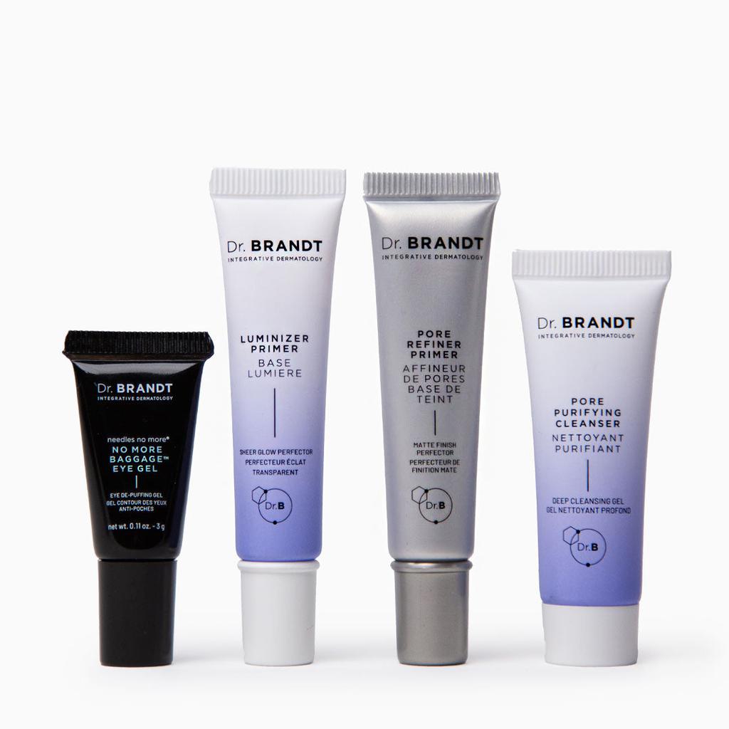 Dr. Brandt Skincare Quick Fix Kit - One Kit - 4 Instant Results - 4 Bestsellers