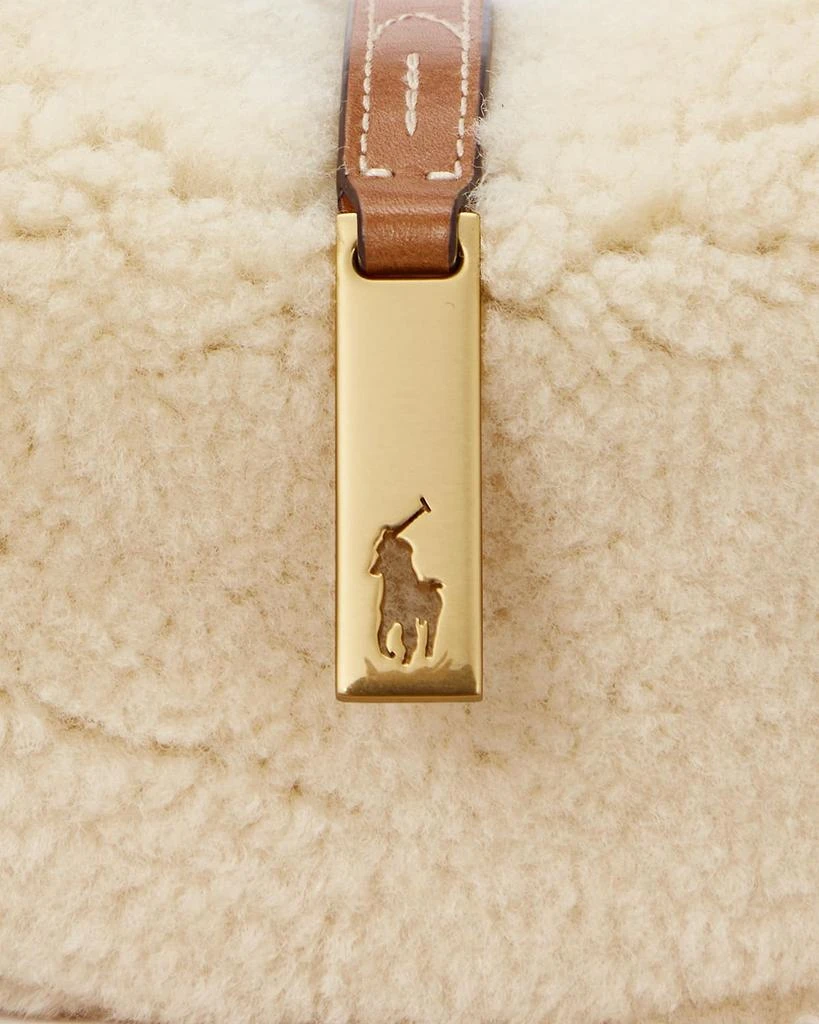 Ralph Lauren Polo ID Mini Shearling Shoulder Bag 5
