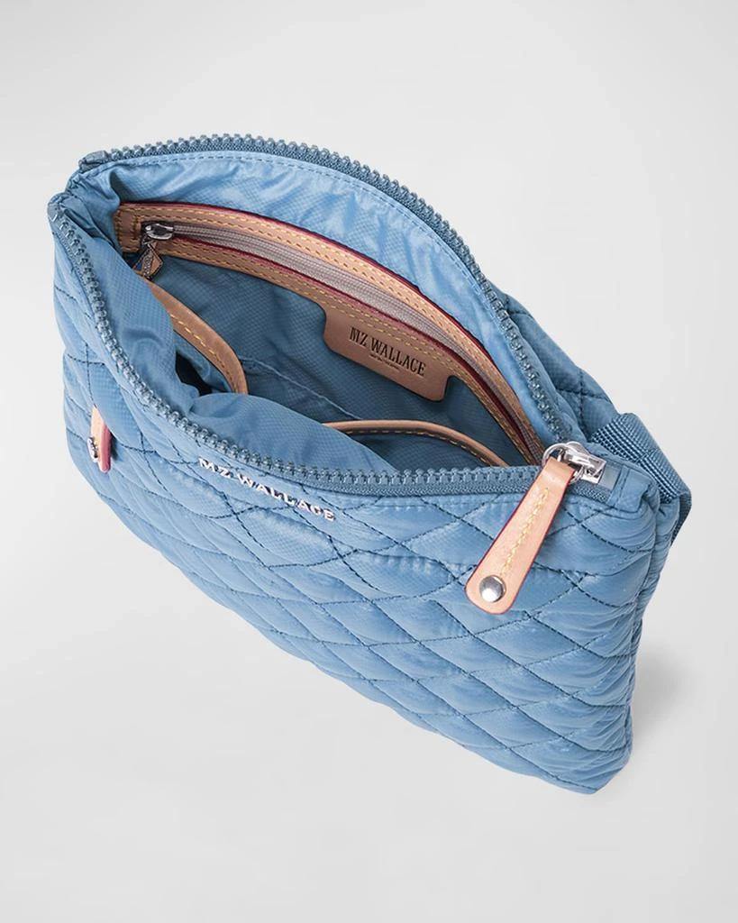 MZ Wallace Metro Flat Quilted Nylon Crossbody Bag 3