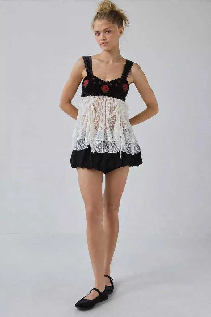 Kimchi Blue Kimchi Blue Rose Garden Embroidered Babydoll Tank Top 2