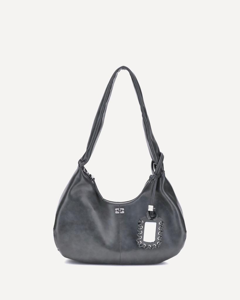 【GANNI】Knot Flap Over Shoulder Bag GANNI - Knot Flap Over Shoulder Bag GANNI