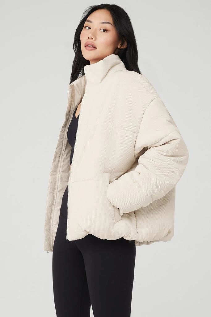 Alo Corduroy Stage Puffer - Bone 3