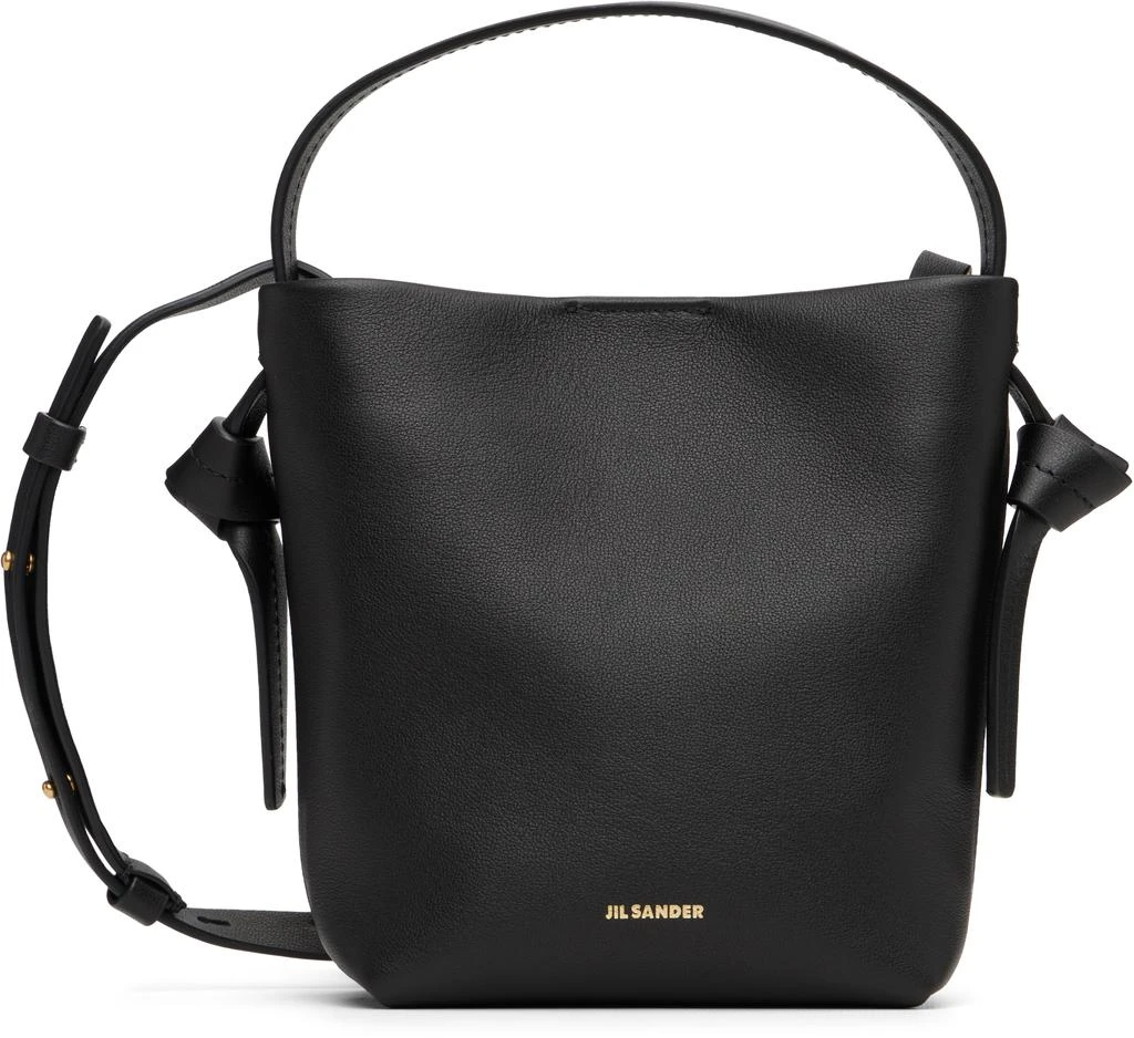 Jil Sander Black Knot Mini Bag 1