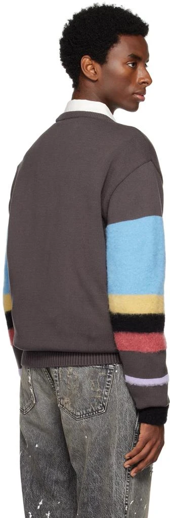 Awake NY Brown Striped Cardigan 3