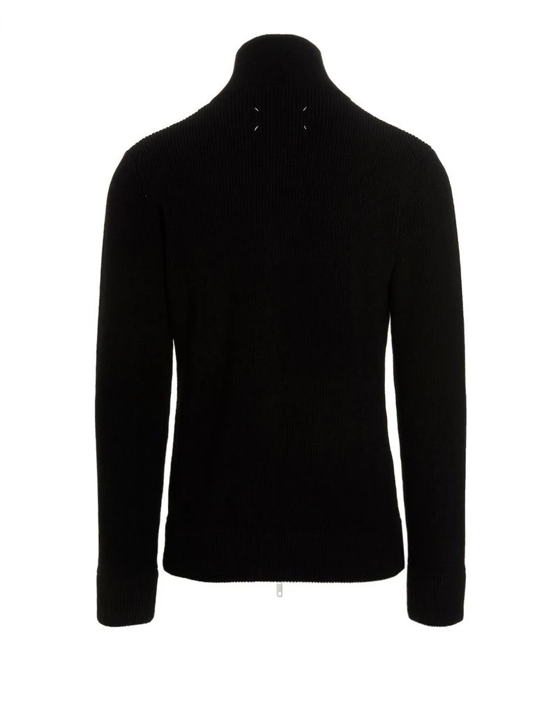 MAISON MARGIELA Maison Margiela Long-Sleeved Zipped Cardigan 2