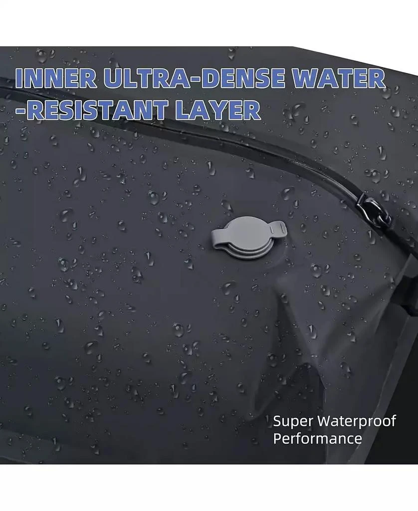 Urbanmax Reusable Vacuum Compression Bags with Pump (20") - Space-Saving Waterproof Travel Storage for Luggage 6