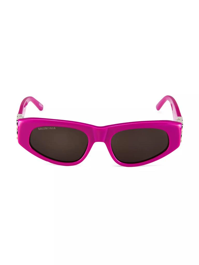Balenciaga 53MM Narrow Sunglasses 2