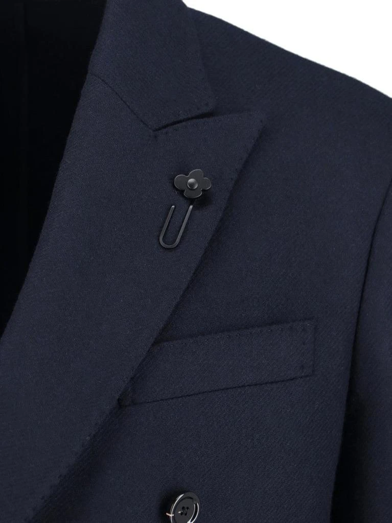 LARDINI Double-Breasted Blazer – Navy 3