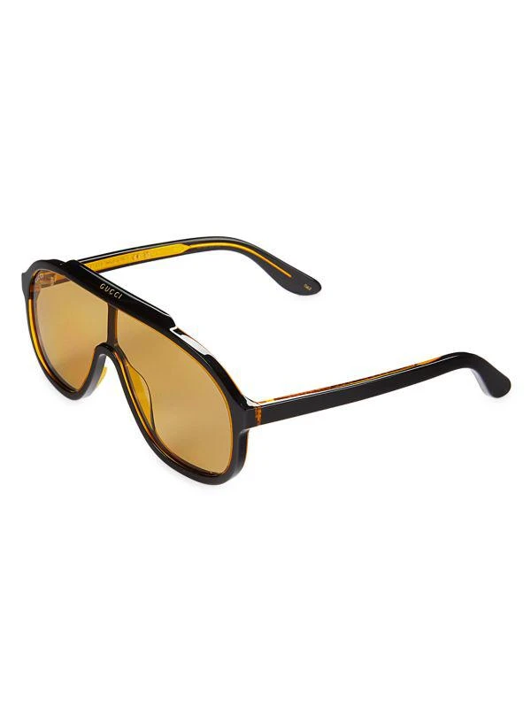 Gucci 75MM Biker Sunglasses 2