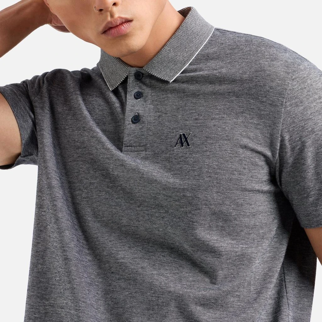 Armani Exchange Armani Exchange Cotton-Piqué Polo Shirt 3