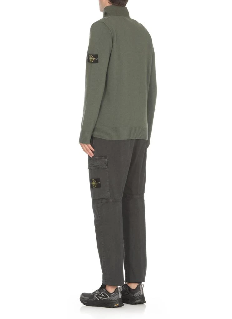 Stone Island Stone Island High Neck Knitted Cardigan 3