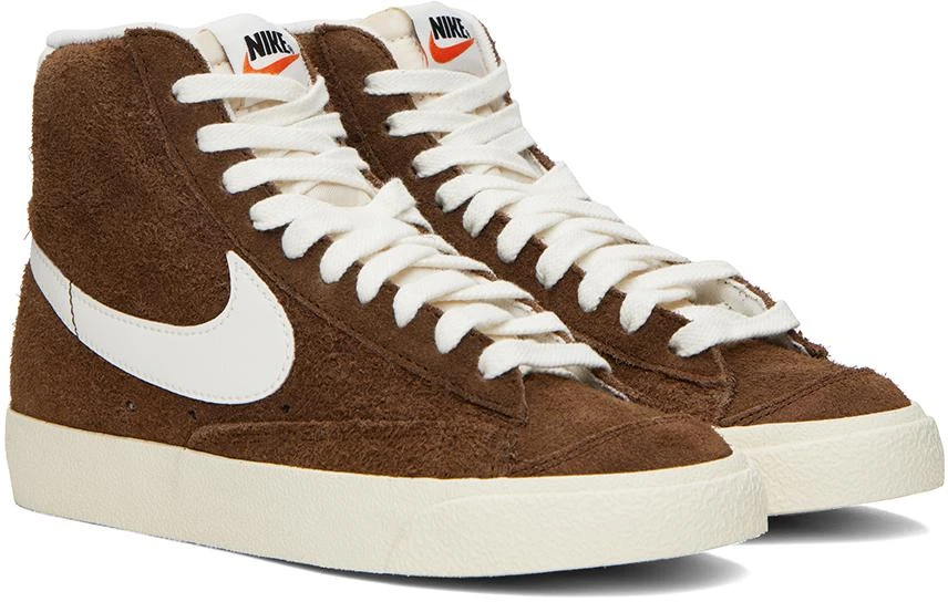 NIKE Brown Blazer Mid '77 Vintage Sneakers 4