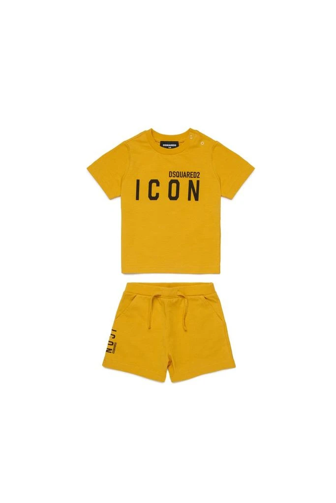 Dsquared2 Kids Dsquared2 Kids Icon Printed Short-Sleeved Pajamas 1