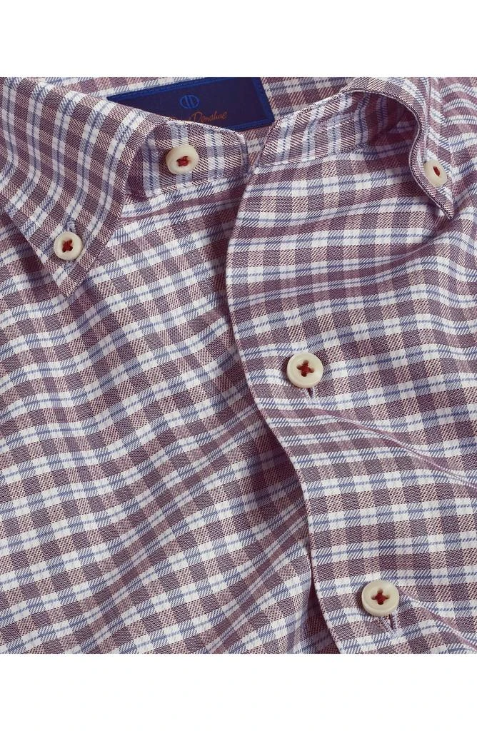 David Donahue Twill Check Sport Shirt 2