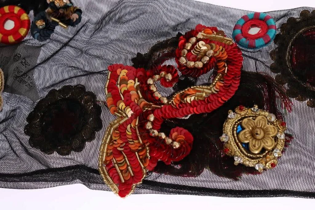 Dolce 
Gabbana Stretch Carretto Crystal Women
s Socks 4