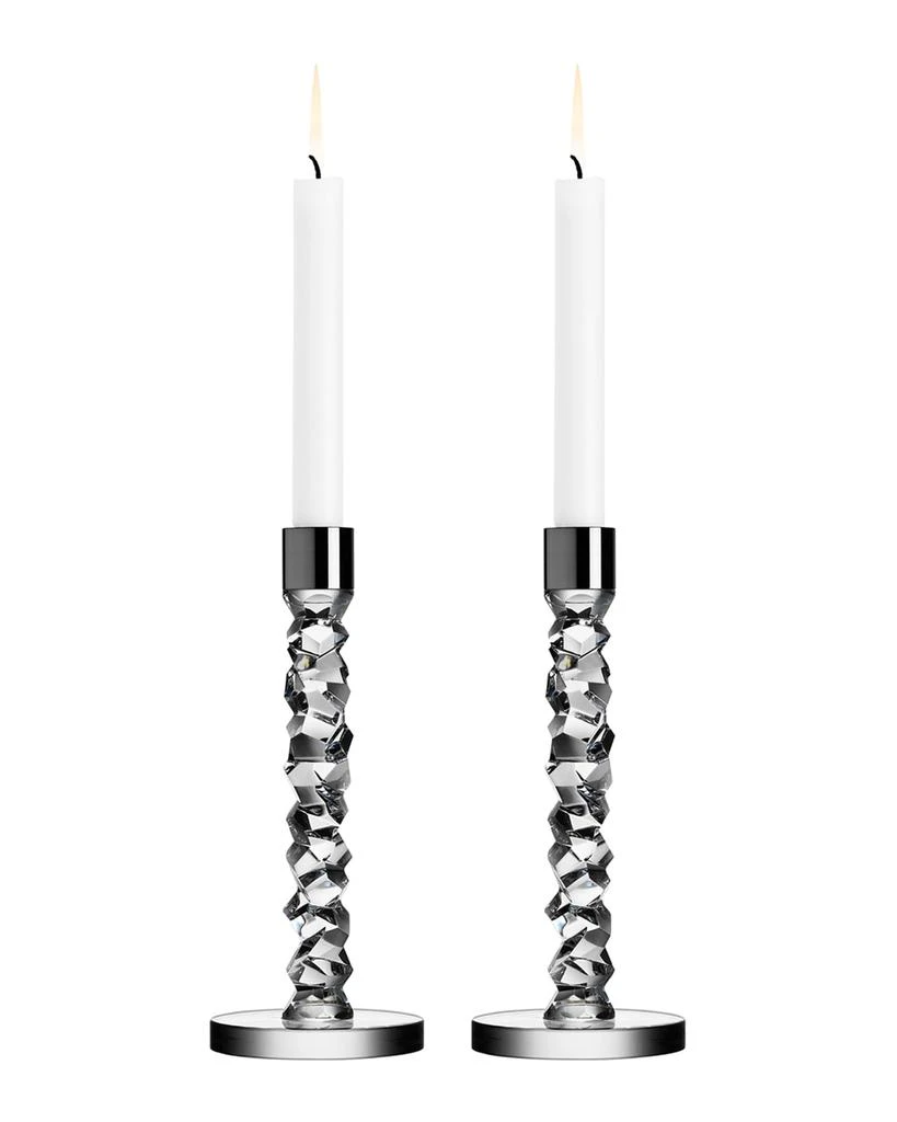 Orrefors Two Carat Candlesticks 1
