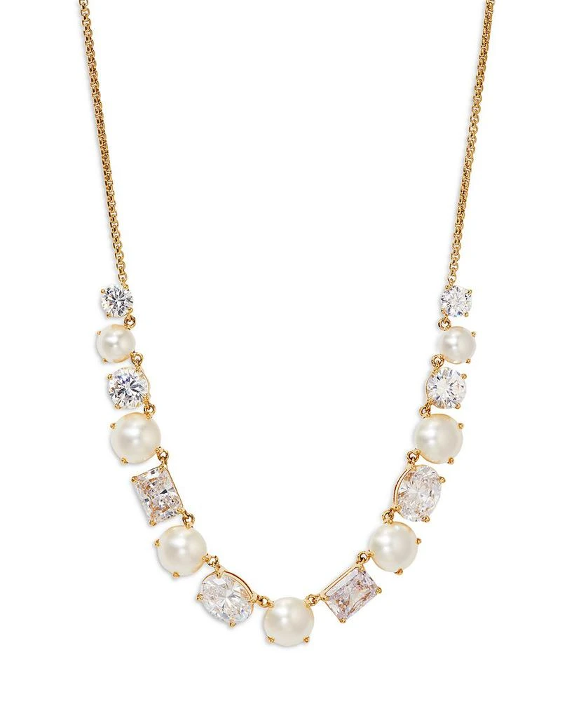 Nadri London Mixed Frontal Necklace, 16"-18" 1