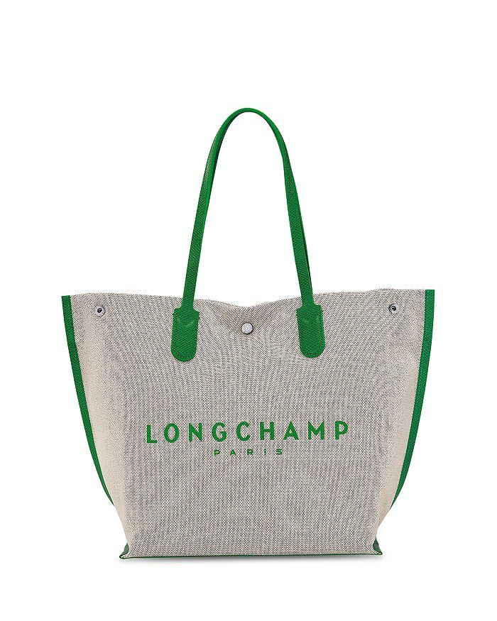 Longchamp Essential Toile Large Open Tote