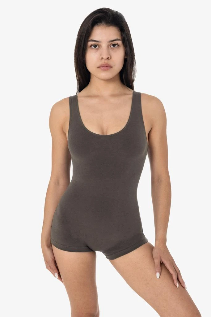 Los Angeles Apparel 83051GD-SH - Garment Dye Tank Short Biketard 12