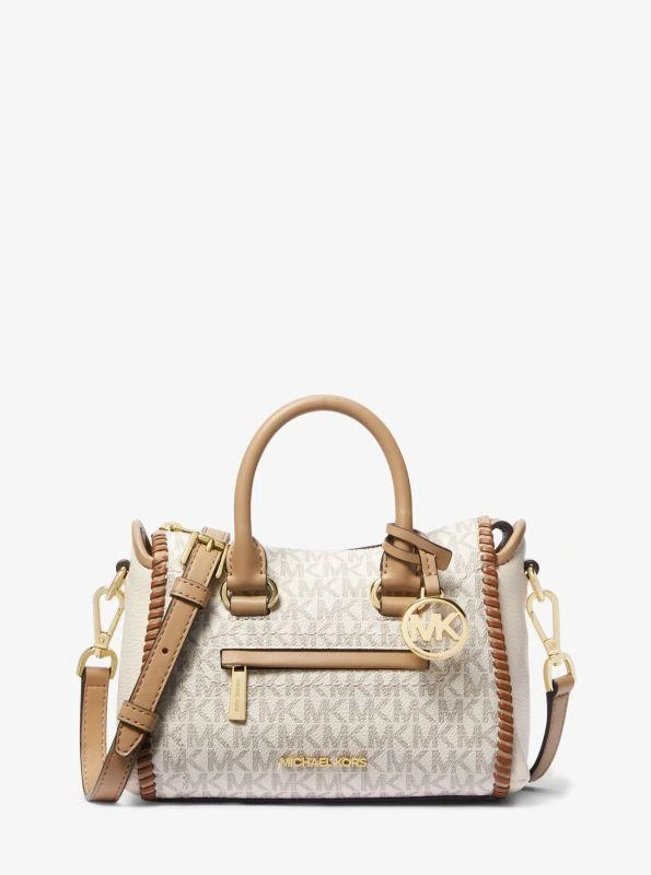 Michael Kors Carine Extra-Small Signature Logo Satchel 1